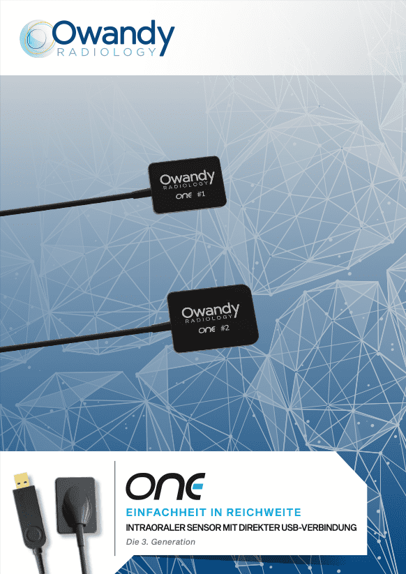 Broschüre und Handbuch für unseren intraoralen Dentalsensor